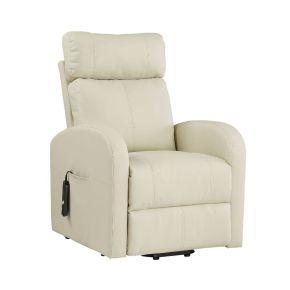 ACME 59499 ACME 59499 Ricardo - Power Motion Recliner With Lift - Beige Synthetic Leather