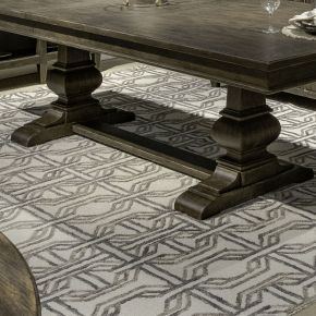 Liberty Furniture 297-P4202 Paradise Valley - Trestle Table Base - Dark Brown