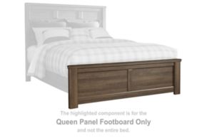 Signature Design by Ashley® B251-54 Juararo - Queen Panel Footboard - Dark Brown