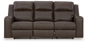 Ashley Furniture 6330689 Lavenhorne - Rec Sofa W/Drop Down Table - Granite