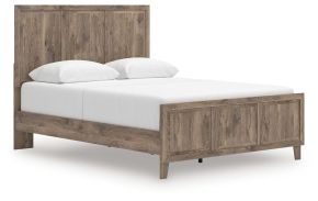 Ashley Furniture PCB2260B2 Rusticott - Queen Panel Bed - Brown