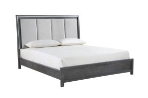 New Classic 00-6555-100 Odessa - 6/6 King Bed - Dark Gray