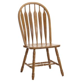 Intercon CO-CH-247SH-CNT-SU Intercon CO-CH-247SH-CNT-SU Classic Oak - Arrow Chair - Chestnut