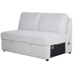 New Classic U1899-L21-MST Bliss - Loveseat With Pull Out Bed - Mist Gray