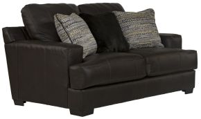 Jackson 450702-1273/89-3073/89 Marco - Leather Loveseat - Chocolate