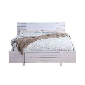 ACME 28110Q Aromas - Queen Bed - White Oak