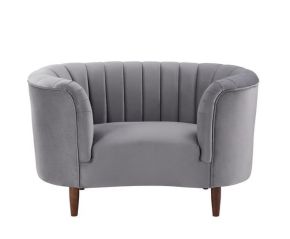 ACME LV00168 Millephri - Chair - Gray Velvet
