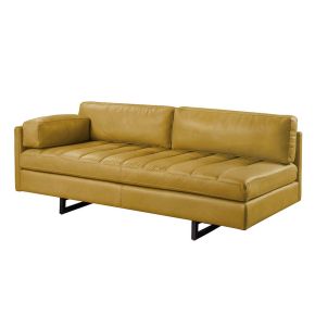 ACME LV01022 Radia - Sofa With Pillow - Turmeric Top Grain Leather