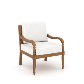 New Classic G841W-10S Savannah - Club Chairs (Set of 2) - White Linen