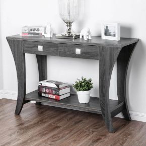 Furniture of America CM4085S Amity - Sofa Table - Gray