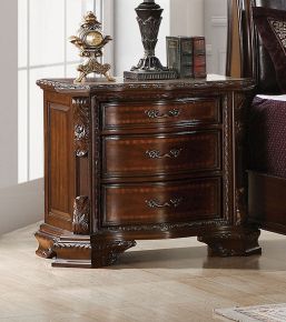 Furniture of America CM7267N Monte Vista - Nightstand - Brown Cherry