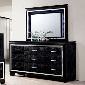 Furniture of America CM7979BK-D Bellanova - Dresser - Black