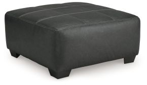 Benchcraft® 2990608 Brixley Pier - Oversized Accent Ottoman - Graphite