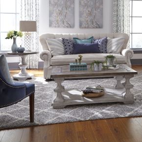 Liberty Furniture 331-OT-3PCS Sedona - 3 Piece Table Set - White