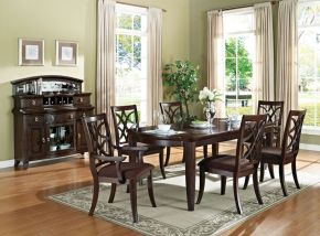ACME 60255 Keenan - Dining Table - Dark Walnut