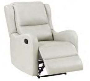 Coaster Fine Furniture 609373 Kelsey - Upholstered English Arm Recliner Chair - Ivory