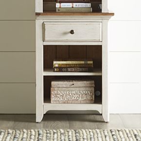 Liberty Furniture 652-ER80B Farmhouse Reimagined - Right Pier Base - White