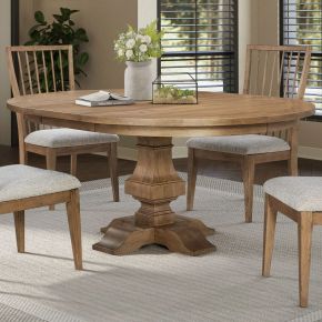 Liberty Furniture 928-DR-PDS Haven Hills - Pedestal Table - Camel Beige