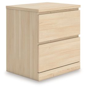 Signature Design by Ashley® EB9632-292 Onita - Two Drawer Night Stand - Natural