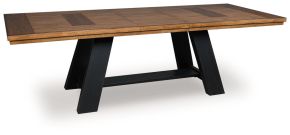 Signature Design by Ashley® PCD824D11 Greddinton - Dining Extension Table - Brown / Black