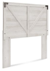 Ashley Furniture EB4121-156 Shawburn - Full Crossbuck Panel HDBD - Whitewash