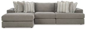 Ashley Furniture 58103S3 Avaliyah - 3-Piece Sectional With Laf Corner Chaise - Ash