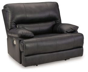 Ashley Furniture U6580182 Mountainous - Power Recliner With Adj Headrest - Eclipse