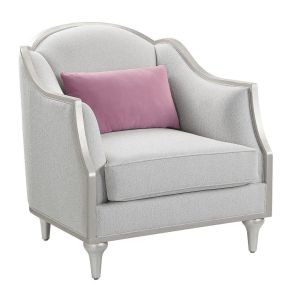 ACME LV01501 Kasa Chair - Beige Linen