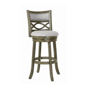 New Classic S1128-BS-FG New Classic S1128-BS-FG Manchester - Bar Stool - Antique Gray - Fabric