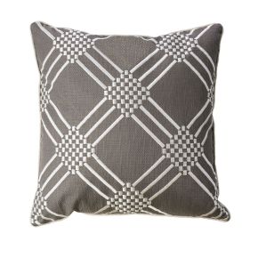 Furniture of America PL8014-2PK Bess - Pillow (Set of 2) - Dark Gray