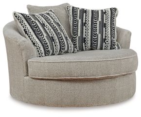 Benchcraft® 2050221 Calnita - Oversized Swivel Accent Chair - Sisal