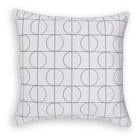 Ashley Furniture A1001107 Ashley Furniture A1001107 Kydner - Pillow (Set of 4) - White / Black