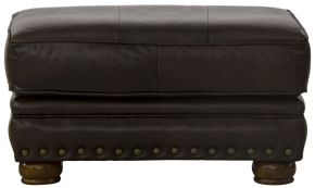 Jackson 524110-1268/09-3068/09 Roberto - Leather Ottoman - Cocoa