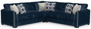 Jackson 2223/63/59/73-68 Jetson - 3 Piece Sectional With Comfort Coil Seat Cushions And 6 Included Accent Pillows - Nile