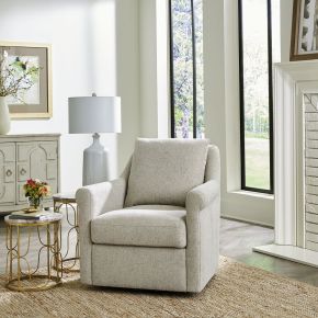 Liberty Furniture 714-ACH15-LGY Landcaster - Upholstered Accent Chair - Pebble