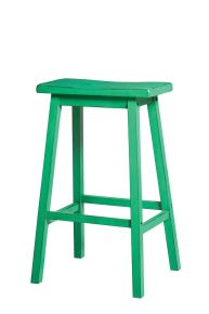 ACME 96652 Gaucho - Bar Stool (Set of 2) - Antique Green