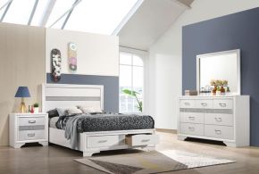 CoasterEveryday 205111F-S4 Miranda - Full 4 Piece Bedroom Set - White