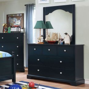 Furniture of America CM7158BL-D-VN Diane - Dresser - Blue