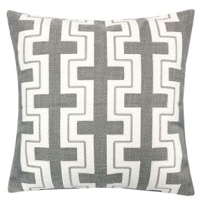 Furniture of America PL8052-2PK Kari - Pillow (Set of 2) - Silver