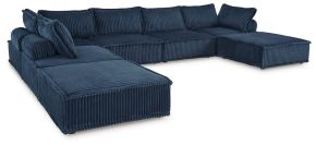 Signature Design by Ashley® A3000662A6 Bales - 7-Piece Modular Seating - Navy