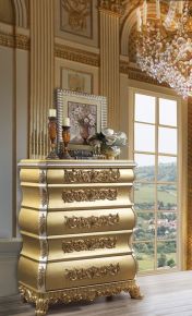 ACME BD00455 Seville - Chest - Gold Finish