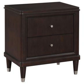 Coaster Fine Furniture 223062 Emberlyn - 2-Drawer Nightstand - Brown