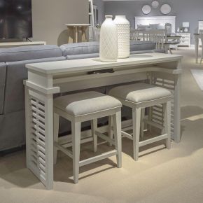 Liberty Furniture 465-OT-A3PCS Berkley Square - 3 Piece Console Set - Brown