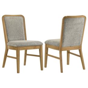 Coaster Fine Furniture 193732 Croyden - Dining Side Chair (Set of 2) - Gray / Weathered Natural