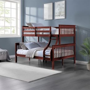 ACME BD04020 ACME BD04020 Marita - Twin Over Full Bunk Bed - Cherry