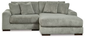 Ashley Furniture 21105S4 Ashley Furniture 21105S4 Lindyn - Right Arm Facing Corner Chaise 2 Pc Sectional - Fog