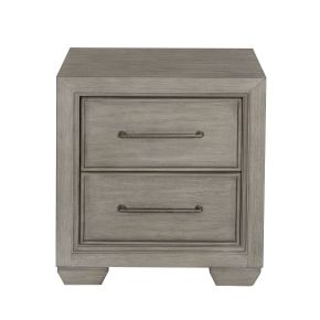 Samuel Lawrence Furniture S714-050 Andover - 2-Drawer Nightstand - Gray