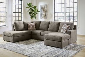 Signature Design by Ashley® 29402/16/03 O'Phannon - Left Arm Facing Corner Chaise 2 Pc Sectional - Putty