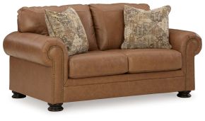 Signature Design by Ashley® 5760435 Carianna - Loveseat - Caramel