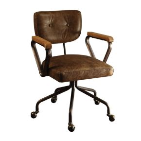 ACME 92410 Hallie - Office Chair - Vintage Whiskey Top Grain Leather